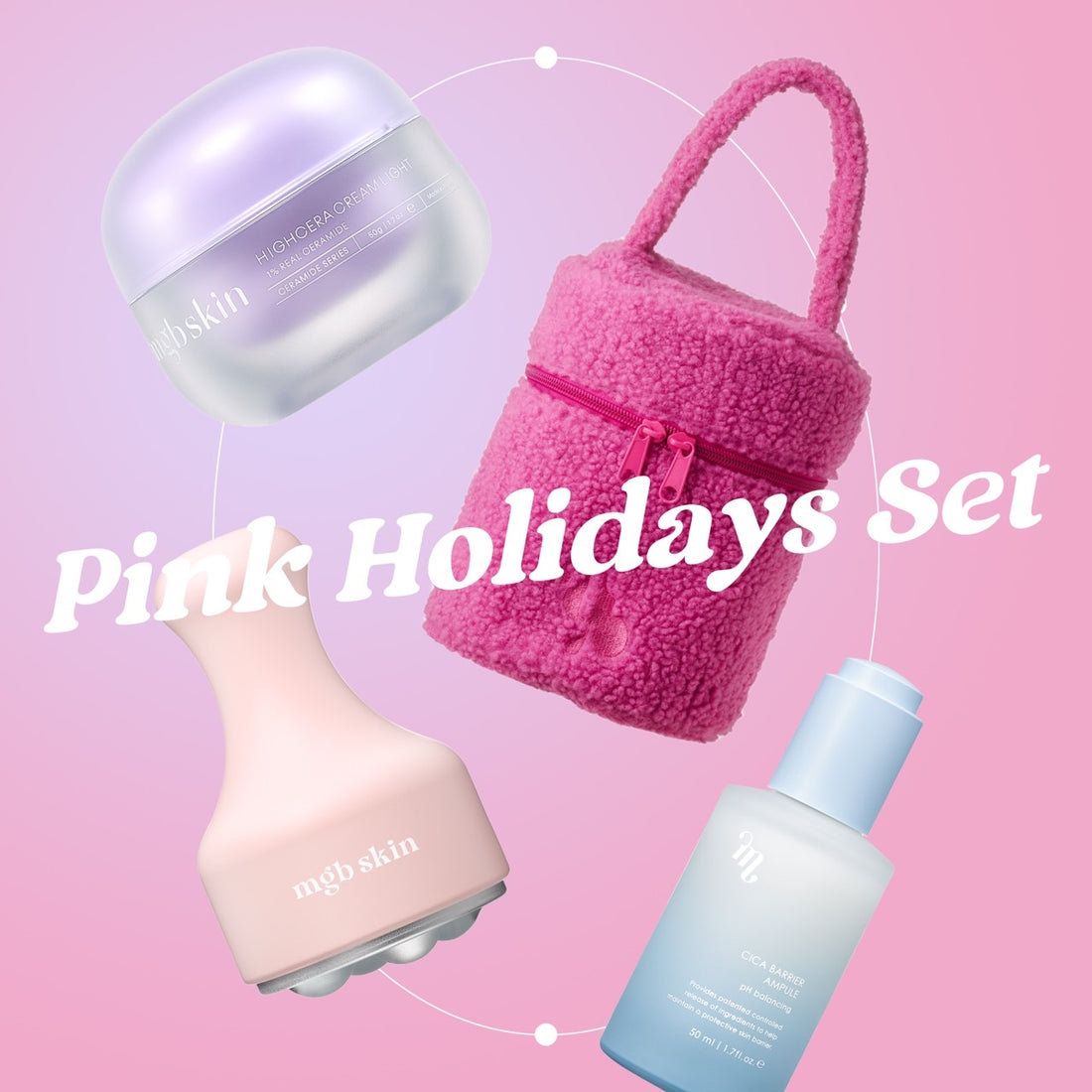 Paint your Christmas in pink with the *limited-edition* Pink Holidays set๐จโจ